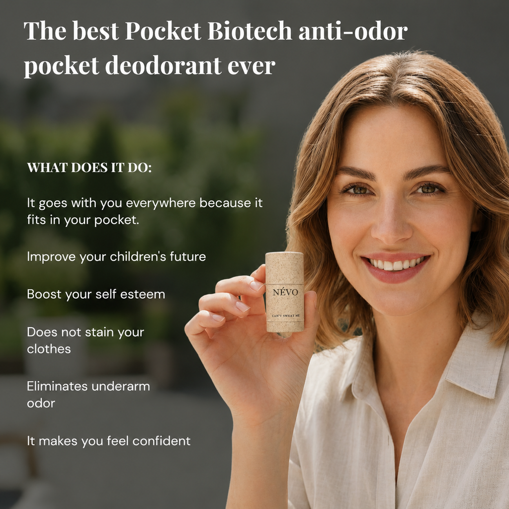 The Pocket Biotech Smell Proof Deodorant™