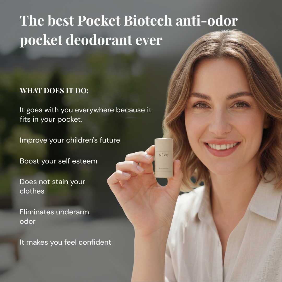 The Pocket Biotech Smell Proof Deodorant™